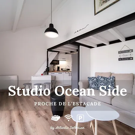 Atlantic Selection - Studio Ocean Side - A 200 Metres De L'Estacade Capbreton Buitenkant foto
